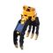 Magnetic Sorting Bucket Rotating Grapple Hydraulic Five Finger For Excavator Parts