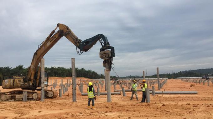 Excavatrice Vibro Hammer d'Attachments 2800rmp de bélier 7