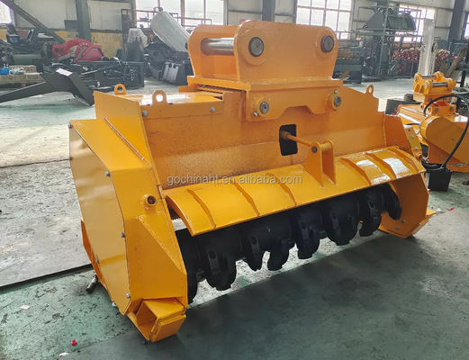 Qualité  OEM Excavator Flail Mower  Wear-resistant  Fit 3-5Ton Excavator for Roadside Weeding & Greenbelt Trimming Usine