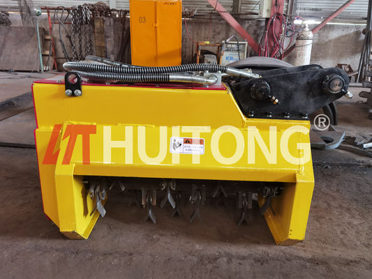 Qualité  OEM Excavator Flail Mower  Wear-resistant  Fit 20Ton Excavator for Roadside Weeding & Greenbelt Trimming Usine