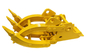 Entire Jaw Structure Mechanical Grapple For 10 20 30 Tons Excavator