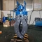 Q690 Excavator Hydraulic Rotating Grapple Attachments Customized Color