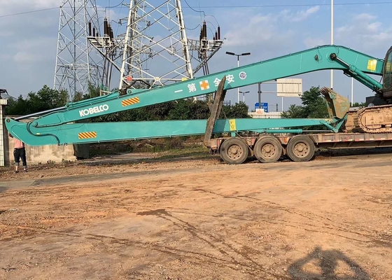 Excavateur à portée étendue Q355B Q420/550/690 OEM Jaune 10-30 mètres