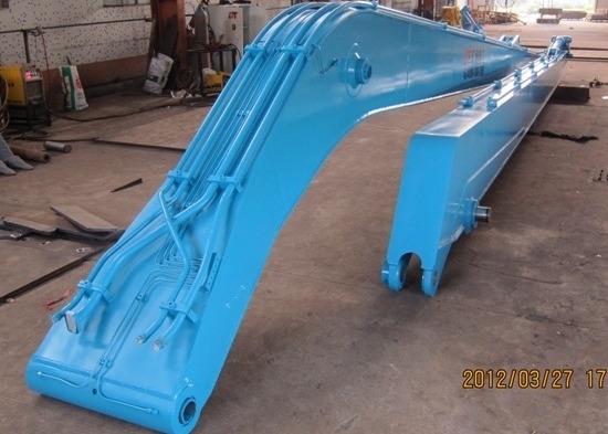 Excavateur à portée étendue Q355B Q420/550/690 OEM Jaune 10-30 mètres