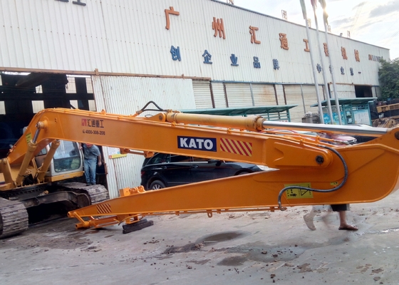 Excavateur à portée étendue Q355B Q420/550/690 OEM Jaune 10-30 mètres