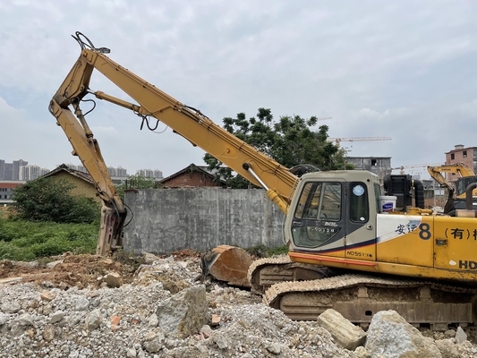 Démolition élevée mécanique de bras de portée de bras de boom d'Extension Long Reach d'excavatrice