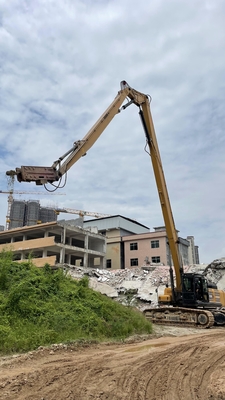 Boum de démolition à haute portée de 30 tonnes pour excavatrice destinée à la démolition de bâtiments avec contrôle QC et Q355/Q690/HG785/WELDOX/STRENX