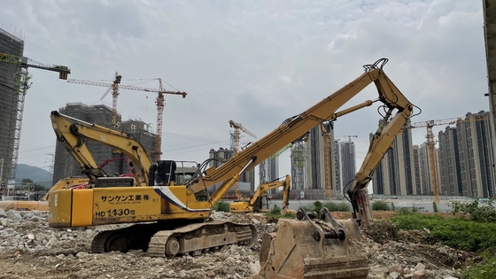 Bras de portée de Booms Demolition Excavator de longue excavatrice de portée d'OEM haut