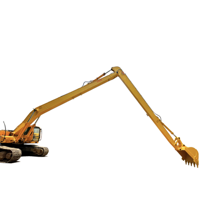 Couleur personnalisée Q355B Longue portée Excavator Boom Longueur étendue fonction pour la démolition et le dragage