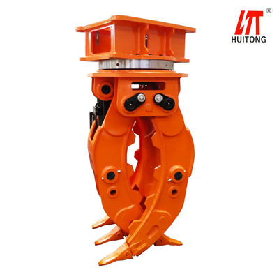 Excavateur de haute qualité attachement Q355 360 rotatif excavateur hydraulique accrocheur accrocheur bois personnaliser disponible prix d'usine vente directe