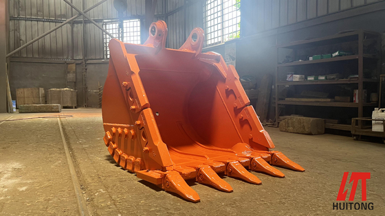 1.8m3 Capacité du seau de l'excavatrice pour le seau minier personnalisé CAT340
