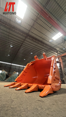 Boîte de roche pour excavateur avec dents de poids lourd Hardox400 personnalisé