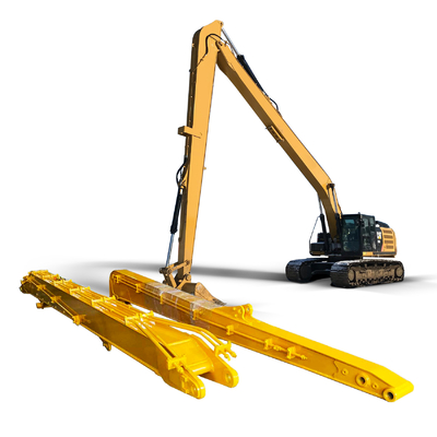 Excavateur à longue portée 10 mètres avec bras d'extension de contrepoids de 1,5 tonne Convient pour une excavatrice de 6-8 tonnes