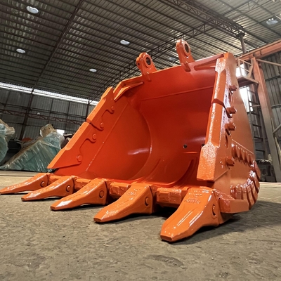 Seau de pellicule CAT312 10T 0,4M3 Seau de grande capacité Seau personnalisé pour les travaux lourds dans les mines
