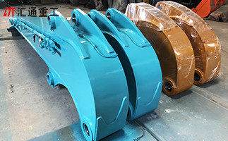 Extension de l'excavateur à longue portée Boom et bras Pour PC200 SK200