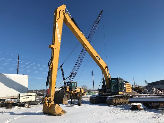 Flèche et bras longue portée Huitong pour excavatrice de 6 à 8 tonnes en acier robuste pour dragage/démolition