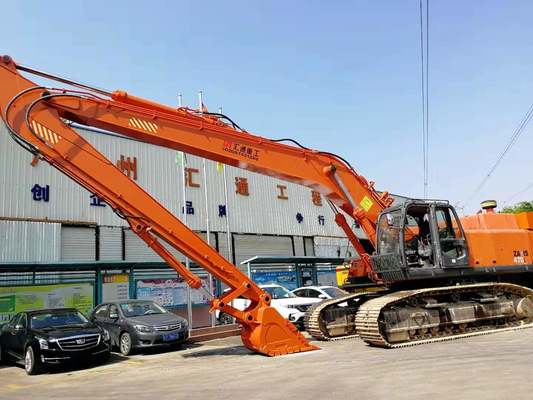Excavateur à charge lourde jaune Q355B Q420/550/690 10-30 mètres de longueur