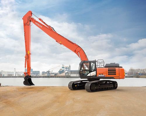 Flèche et bras longue portée Huitong pour excavatrice de 10 à 16 tonnes, acier robuste pour dragage/démolition