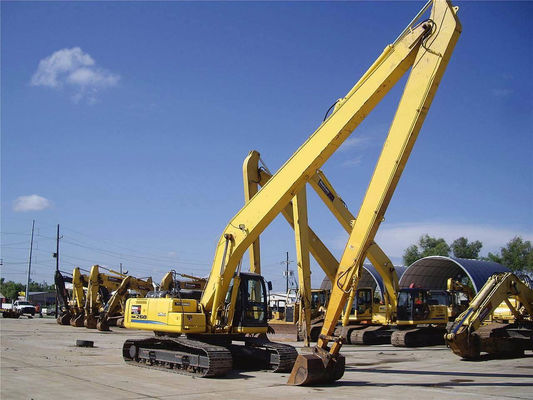 Flèche et bras longue portée Huitong pour excavatrice de 10 à 16 tonnes, acier robuste pour dragage/démolition