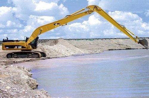 10-30 Meters Heavy Duty Excavator Boom Yellow OEM- Long Reach Extension