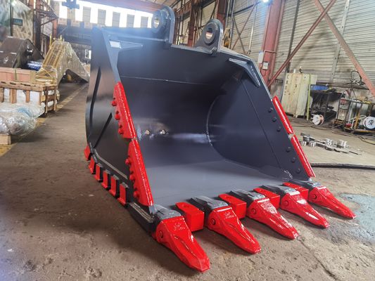 Cuve de roche Huitong pour les excavatrices de 10 tonnes, les mines/les carrières/les armures à double couche avec des dents de châssis remplaçables Certificat CE, OEM disponible