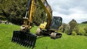 Huitong Excavator Rake Attachment for Land Clearing, 10 Ton Excavators, Root Grapple