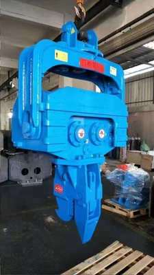 Marteau de battage de pieux hydraulique Durable HT250, adapté à l'excavatrice 20-24T PC200 SH220 pour les projets d'empilage municipaux et ruraux