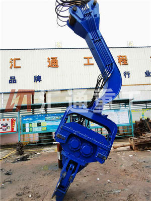 Marteaux pieux hydrauliques Huitong pour excavatrices de 24 à 30 tonnes, OEM disponible, certificat CE