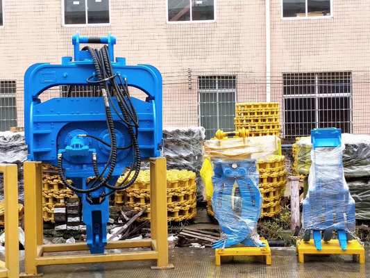 HT350 Marteau hydraulique durable pour pilotis 35-40T Excavateur EX400 PC350 pour projets de pilotis municipaux et ruraux