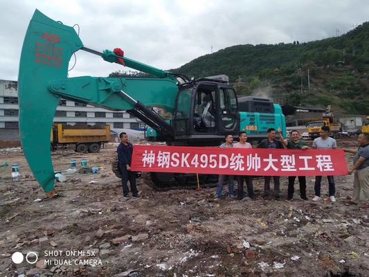 Flèche Huitong Rock pour excavatrices de 45 à 50 tonnes, section caisson renforcée, exploitation minière et carrière, personnalisée, certificat CE