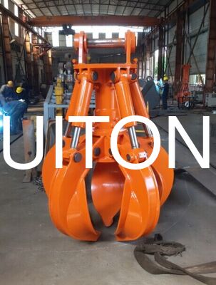 Excavatrice personnalisée EC170 ZX170 SK200, pince à peau d'orange pour pelles de 17 à 26 tonnes, pince hydraulique résistante à l'usure