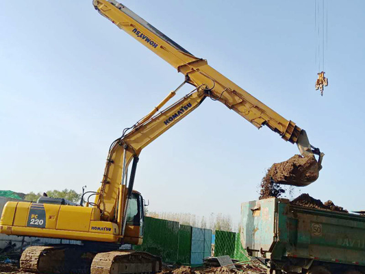 Bras télescopique pour excavatrice Huitong pour excavatrices de 20 à 22 tonnes, personnalisé, certificat CE