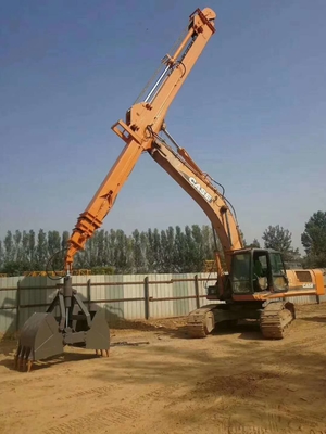 Bras télescopique de pelle excavatrice Huitong, profondeur d'excavation maximale 25 m, pour pelles de 30 à 49 tonnes, personnalisé, certificat CE