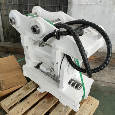 Attache rapide inclinable pour excavatrice Huitong HT 1-2.8 Tonnes 95kg Compatible avec CAT/Komatsu Verrouillage manuel