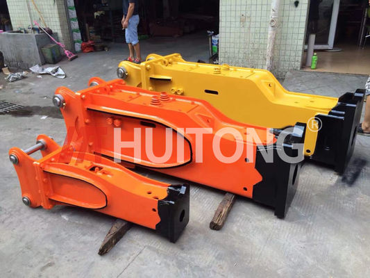 Huitong Silence/Box Type Hydraulique Hammer 650 KG pour les excavatrices de 7 à 14 tonnes, OEM Disponible Certificat CE