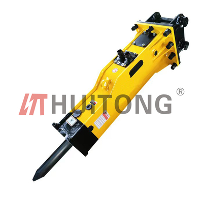Huitong Silence/Box Type Hydraulic Hammer 1800 KG pour les excavatrices de 18 à 26 tonnes, OEM Disponible avec certificat CE