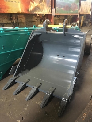 Q355B Seau standard pour excavateur de 14 tonnes Couleur personnalisée