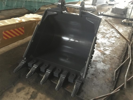 20 à 30 tonnes d'excavatrice, cuve de roche de 0,8 m3 capacité standard Q355B acier