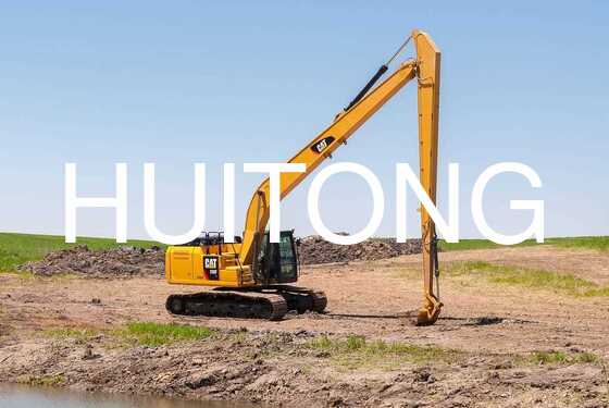 Bras étendu de dragage de flèche et de bras robustes à longue portée de 24M pour pelle 45-50T PC450 PC500 CAT345 349GC ZX450 ZX490 SK450 SK490 DX450 DX490 R455 HX480 EC480 EC500 SY465 XE490 dragage de rivière
