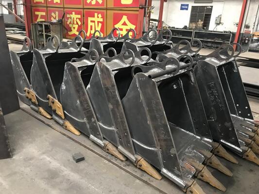 Excavateur Bucket 1.2ton Excavateur 0.1m3 Excavateur Standard Bucket Excavator GP Bucket de haute qualité Vente directe d'usine