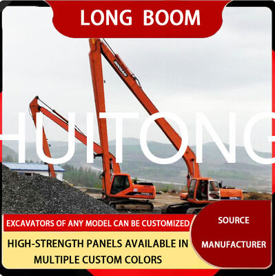 2M Boom et bras à longue portée bras de dragage étendu lourd pour une excavatrice de 41 à 45 tonnes Adapté PC450 CAT345GC ZX450 SK450 DX450 R455 EC450 SY465H XE450DK CLG945E