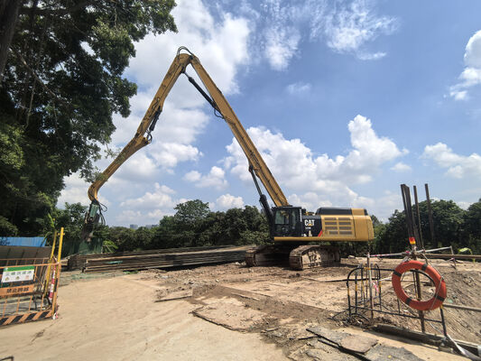 Excavatrice Piling Boom de Piling Boom Customized d'excavatrice d'OEM et garantie du bras 1Year