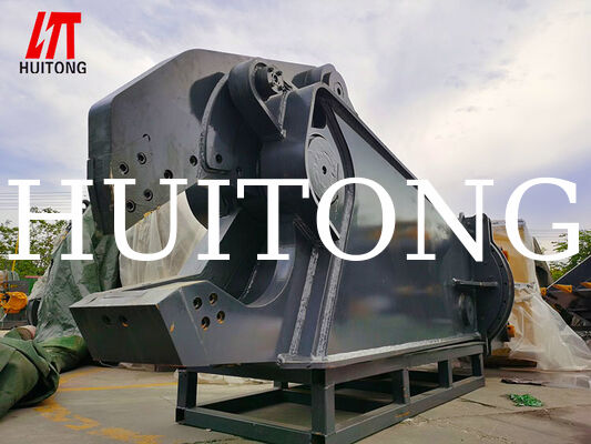 Excavator Scrap Metal Shear/Demolition Shear for CAT320/PC200 for Scrap Vehicle/Ship Dismantling/Large Steel Structure Demolition/Urban Demolition