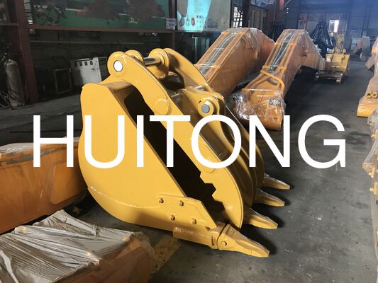 Godet à pince pour pelle PC200/CAT320 0.8m³ pour nettoyage de chantier/manutention de matériaux/opérations de chargement/agriculture