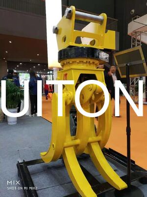 Appareil hydraulique personnalisé pour le chargement de bois de forêt et de déchets métalliques