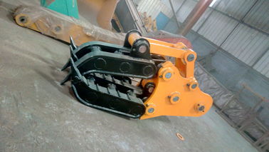 Q355 5 tonnes Excavateur manuel type Log Grapple Produit de grapple à bois personnalisé à haute efficacité pour Q355B/NM400/HARDOX450