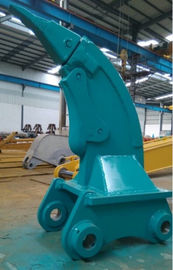 Excavateur lourd attaché Ripper souche carton jaune emballé Ripper pour enlever les souches d'arbres