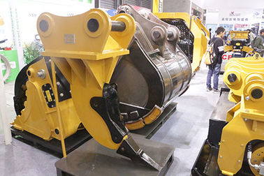 Rippeur de souche de pelleteuse jaune pour le retrait facile de souche avec une résistance supérieure