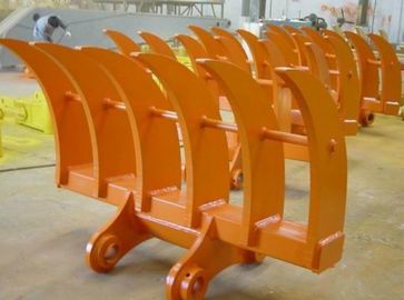 HUITONG Mini Excavator Ripper Rake Excavation attachement Défrichage du sol Rake Bucket