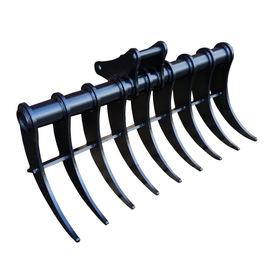Rake de pinceau pour excavateur supporté par OEM pour excavateur 6T personnalisable et lourd